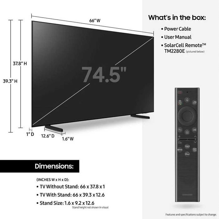Телевизор Samsung 75 DU7100  Crystal UHD 4K + бесплатная регистрация !
