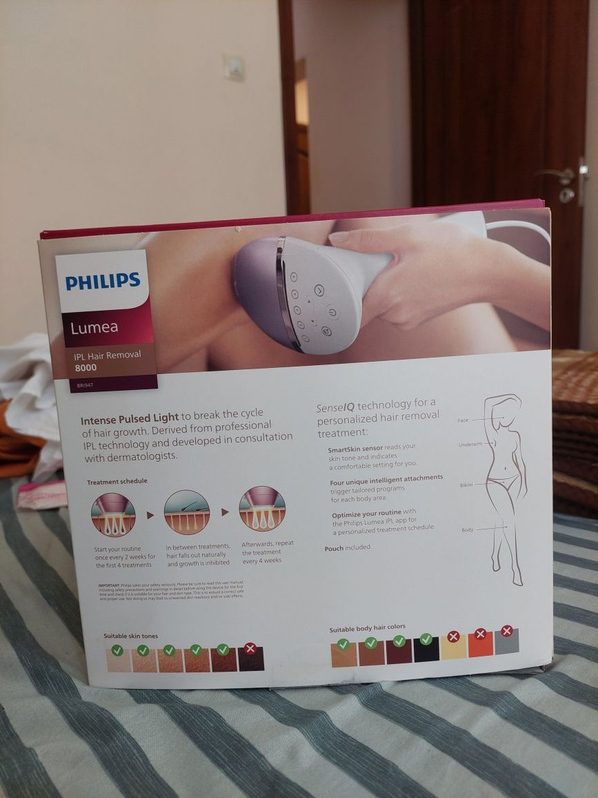 Фотоепилатор Philips с гаранция