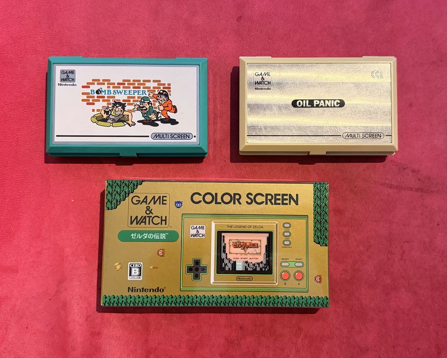 Nintendo Game&Watch - 3 игри!