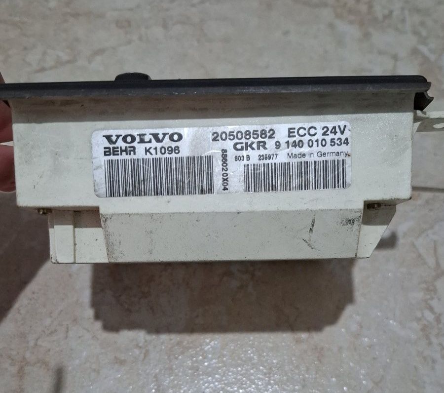 Управление климатик volvo fh