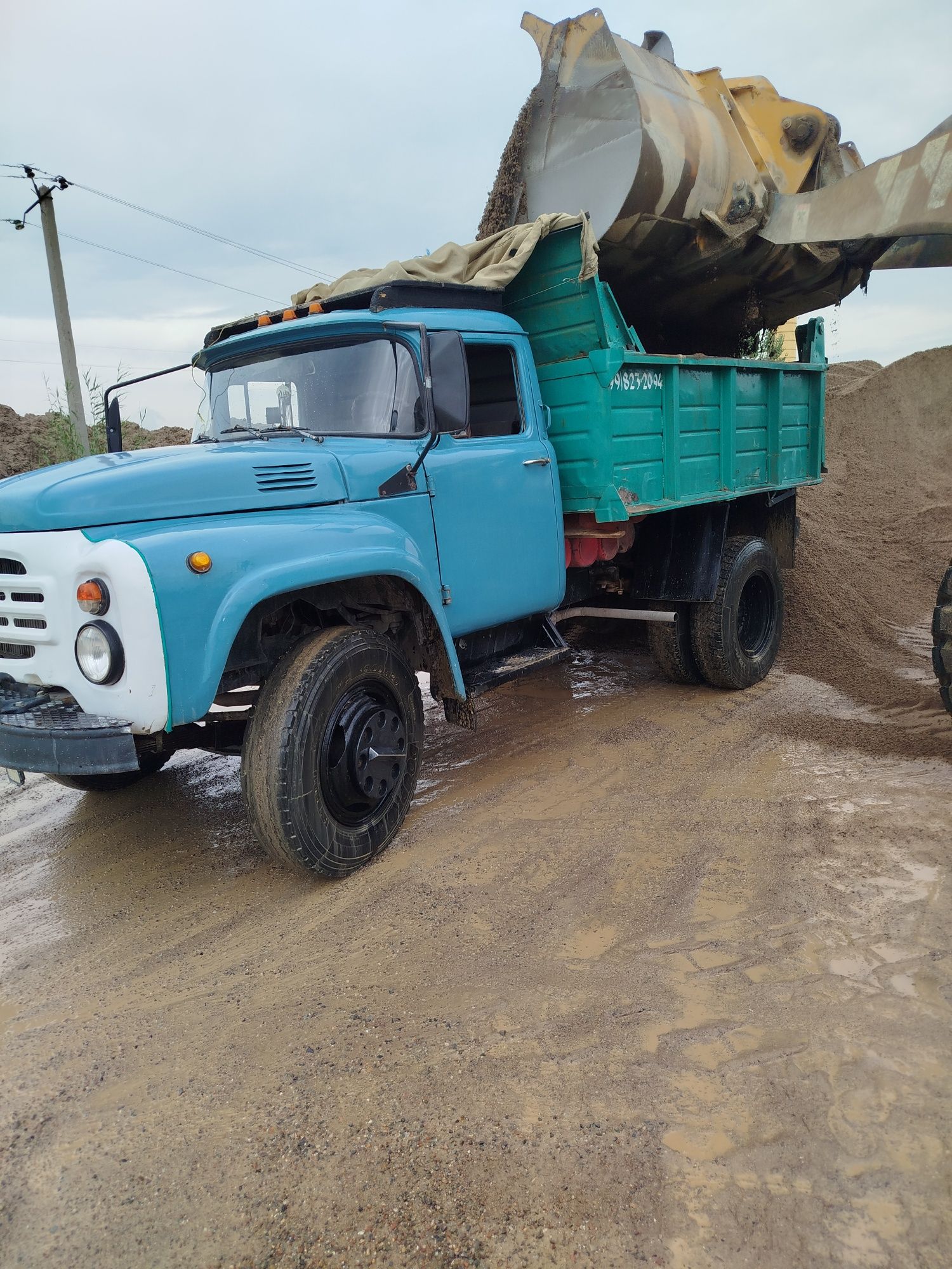 Песок мытый, доставка по городу Ташкент