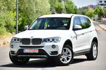BMW X3 X3 - EURO 6 - 2,0 I 184CP - JANTE 18 - piele - pilot - navi mare -2017