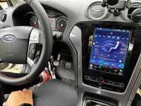 Navigatie Android Ford Mondeo Waze YouTube BT GPS casetofon