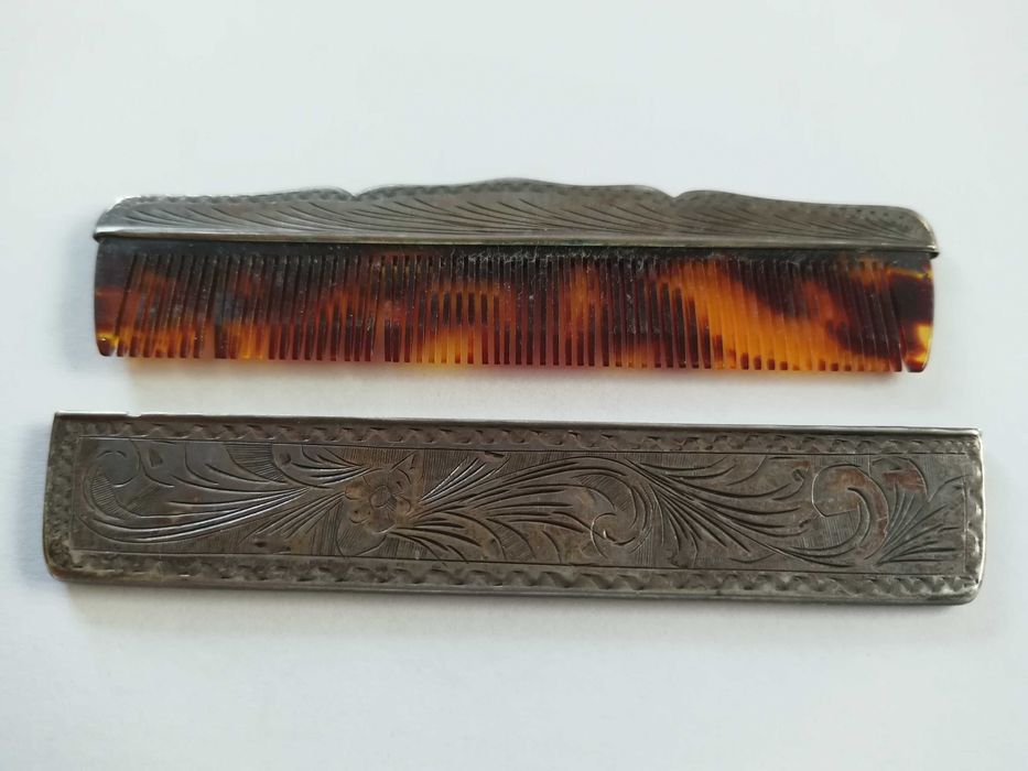 Pieptane argint masiv