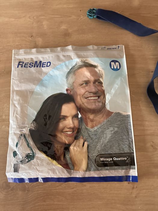 Masca faciala aparat oxigen apnee Resmed M