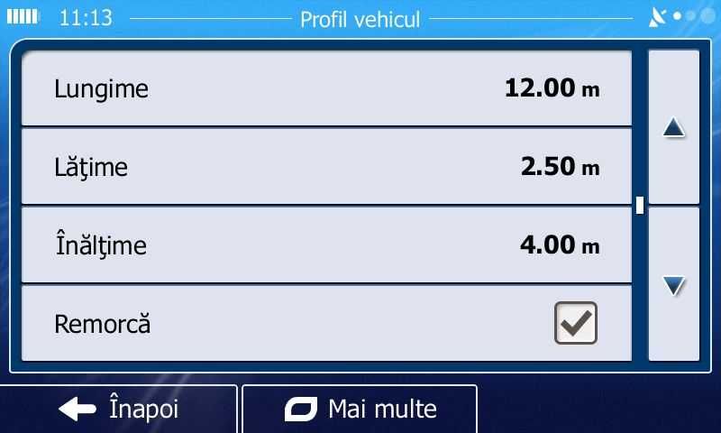 Navigatie GPS 7 inch Camion/TIR/BUS, 512Mb/16Gb avertizare camere fixe