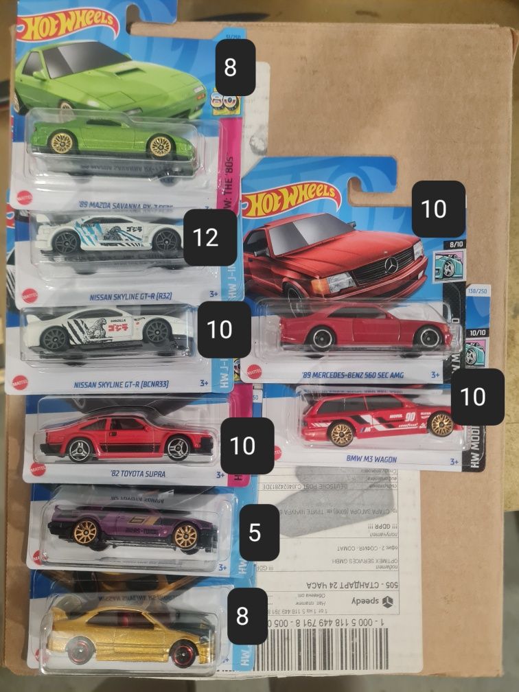 Hot wheels - Сет 5 броя