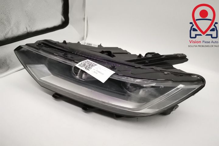 Фар Ляв Оригинален Лед Адаптивен Повреден Фолксваген / Volkswagen Pass
