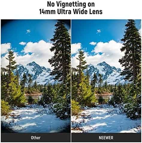 Нов 72 mm филтър поляризатор Оптично стъкло снимки фотография