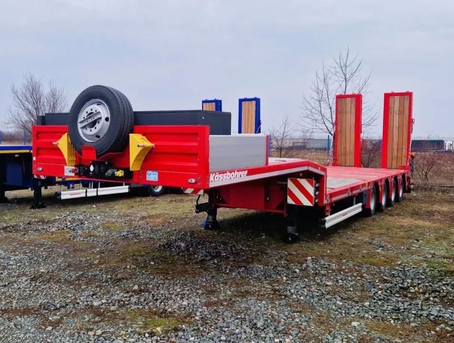 Kaessbohrer K.SLS 4 / 2N - 18 / 40 Trailer fix cu 4 axe