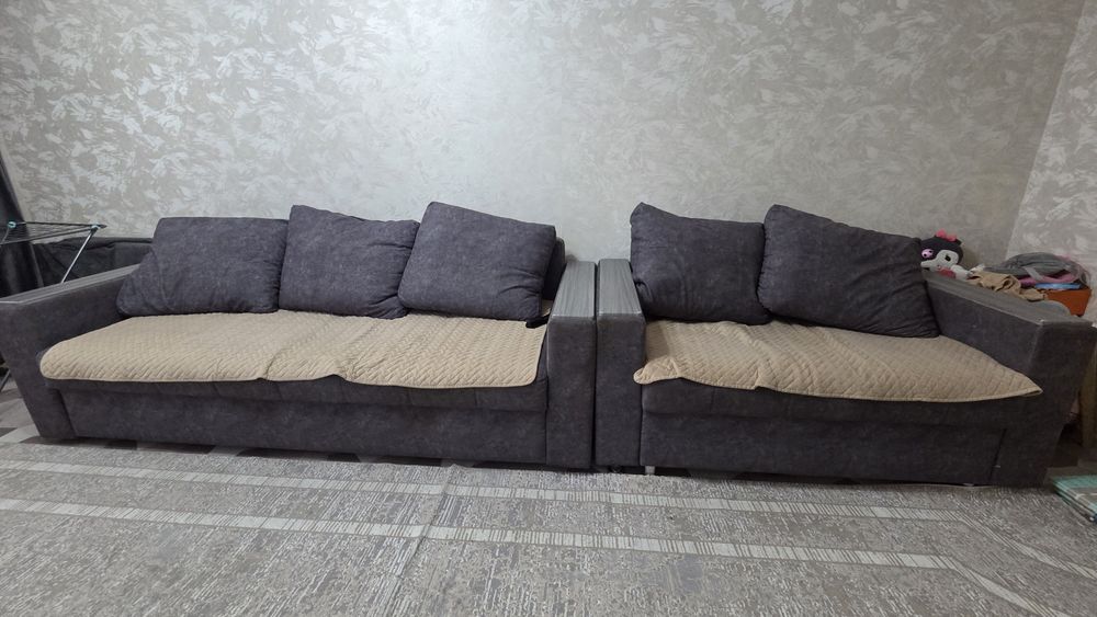 Продам диван 3ка и 2ка с подушками