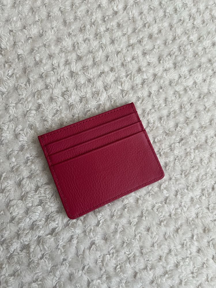 Cardholder естествена кожа чисто нов