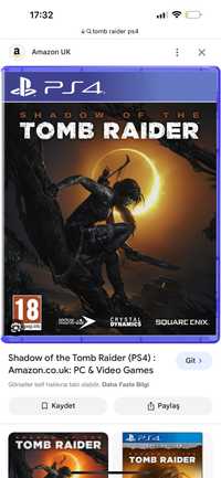 Ps4 игра tomb raider