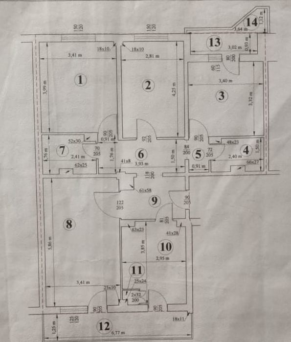 Apartament 4 camere 100 MP 1 Mai