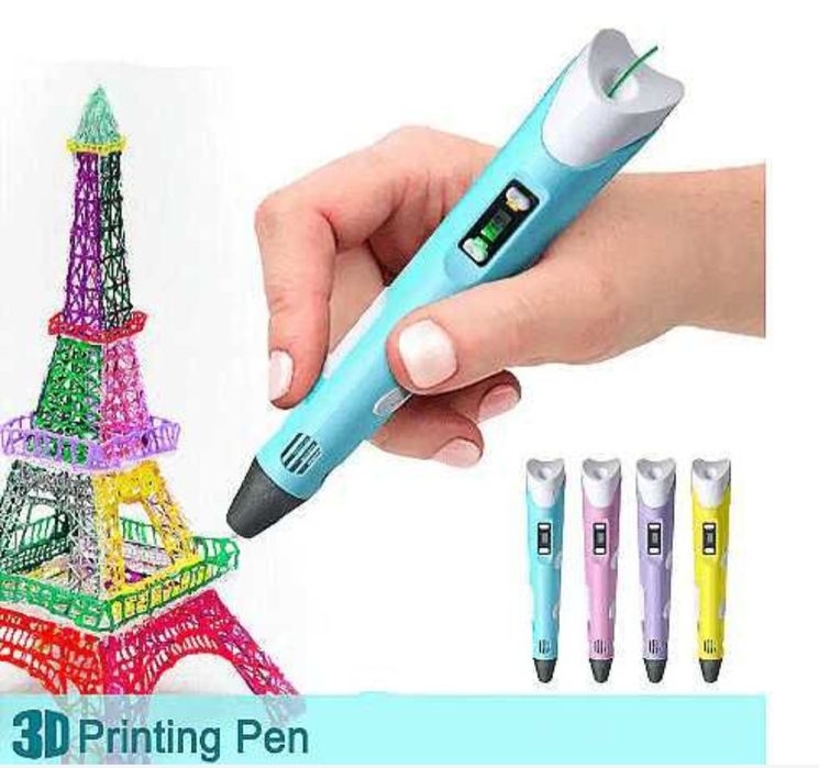 3д писалка различни цветове