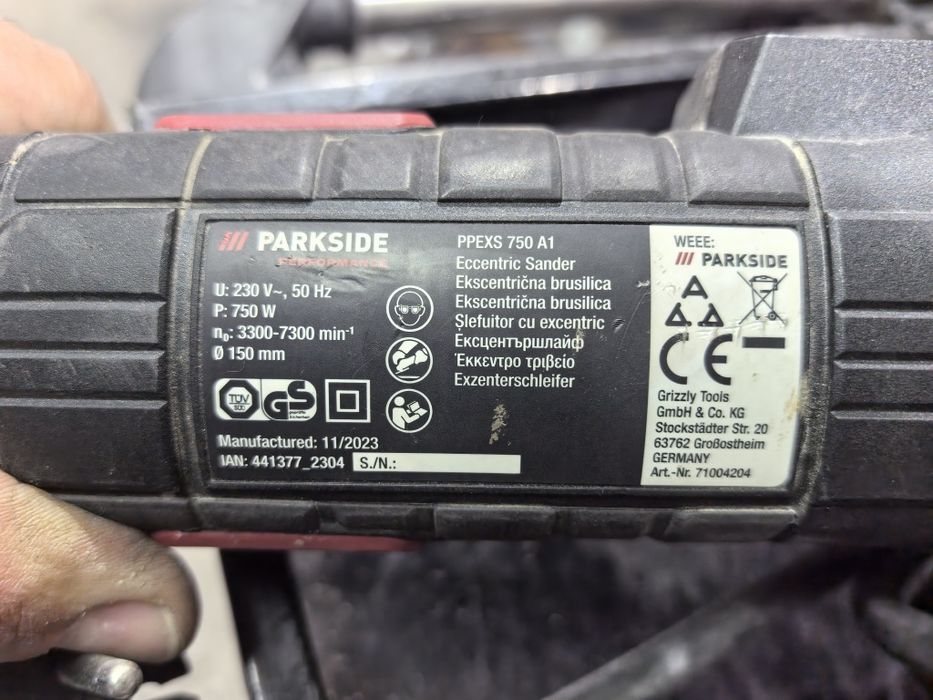 Парксайд ppexs 750 a1