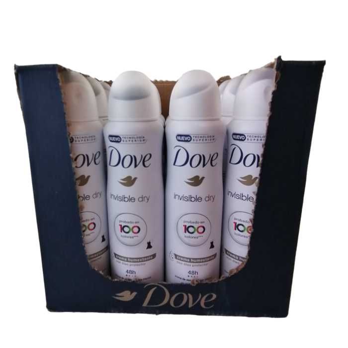 Deodorant spray Dove Invisible Dry 12x150ml