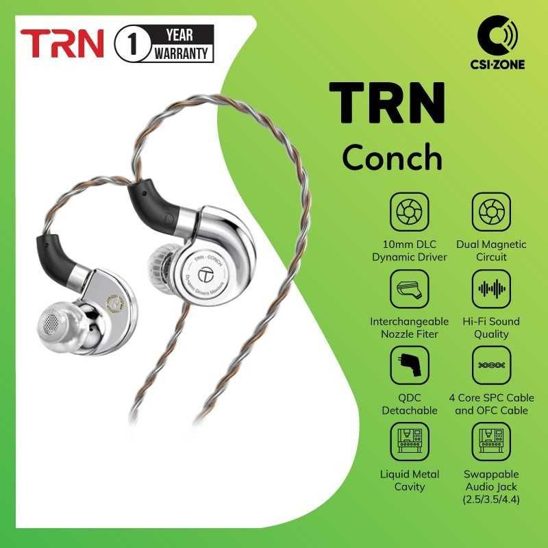 Нови- неотваряни TRN Conch Слушалки тип iem