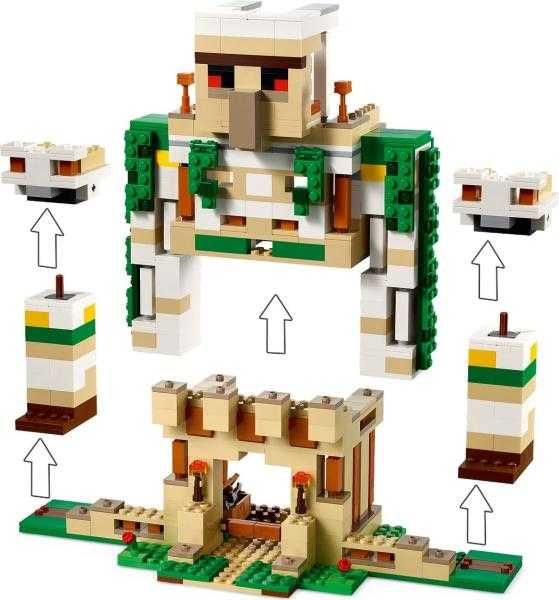LEGO Minecraft - The Iron Golem Fortress 21250 - NOU
