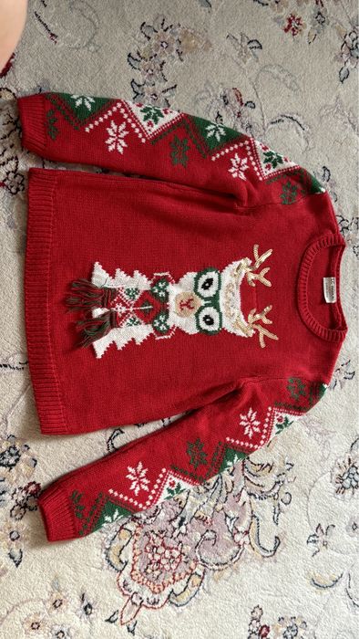 Новогодняя кофта и на мальч и дев