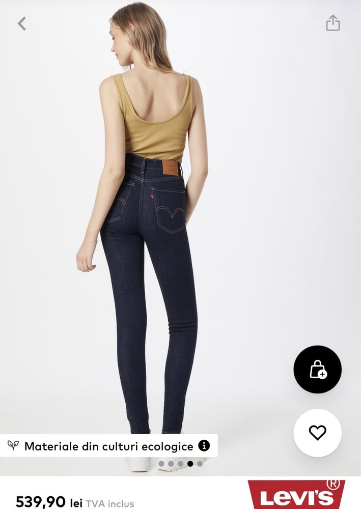 Blugi skinny levi’s