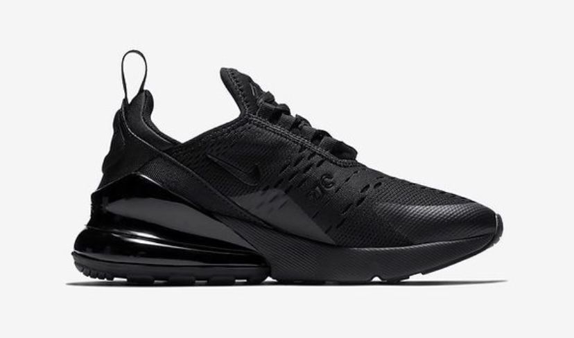 Nike air max 270 Triple black *Нови