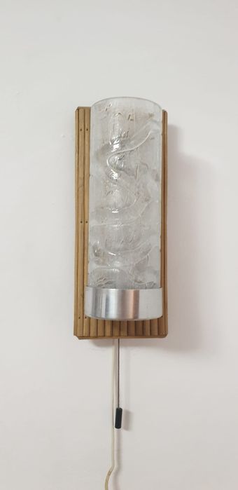 Accesoriu decorațiune înfrumusețare lemn sticla Doria Germania 1960