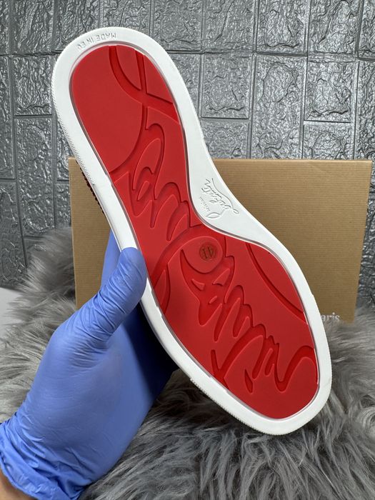 Christian Louboutin Red Rosu High Cutie