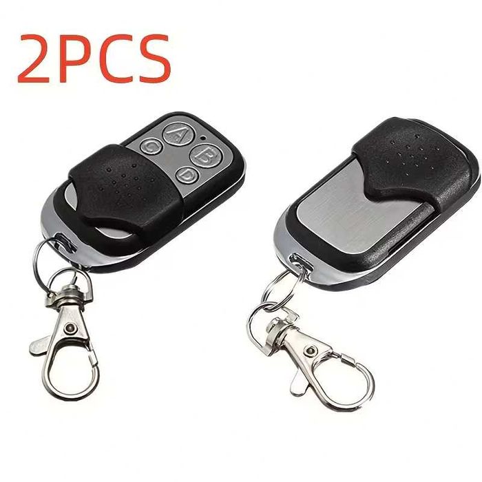 Set 2 telecomenzi programabile pentru usi de garaj, 433mhz, cod fix