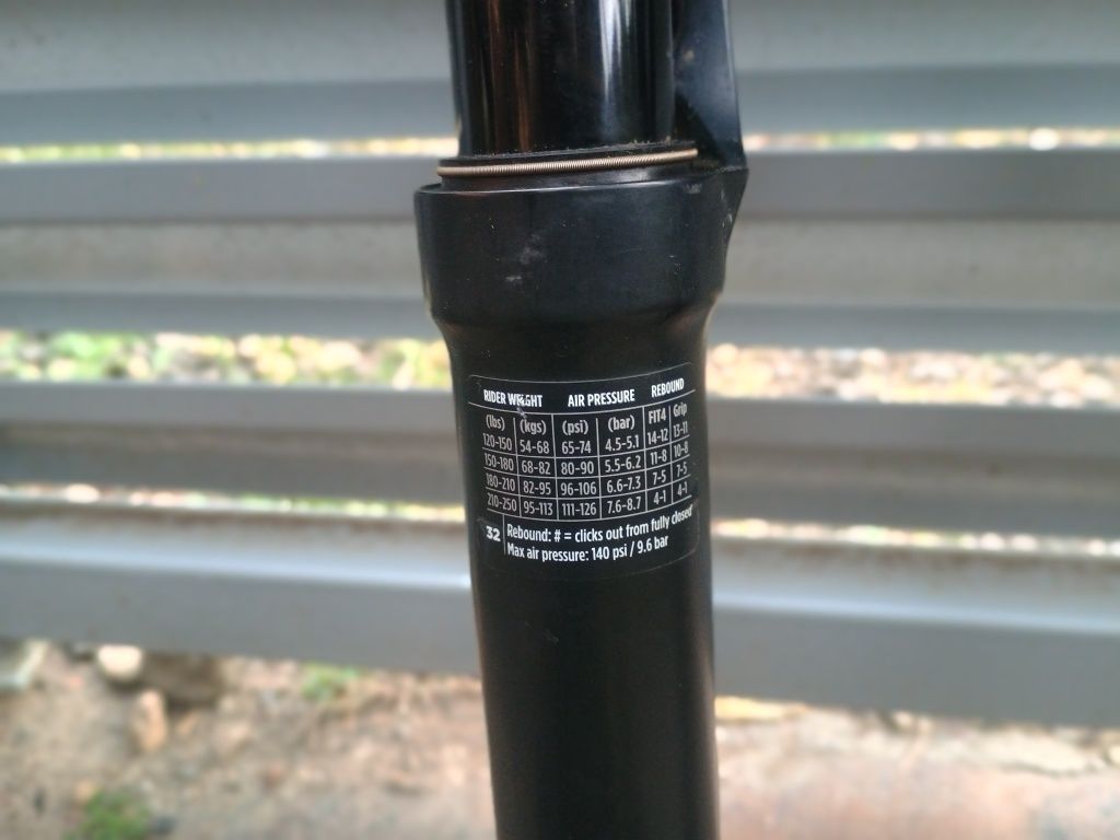 Furca Fox Float32 Rhythm Grip3 15x110, 100, 29er