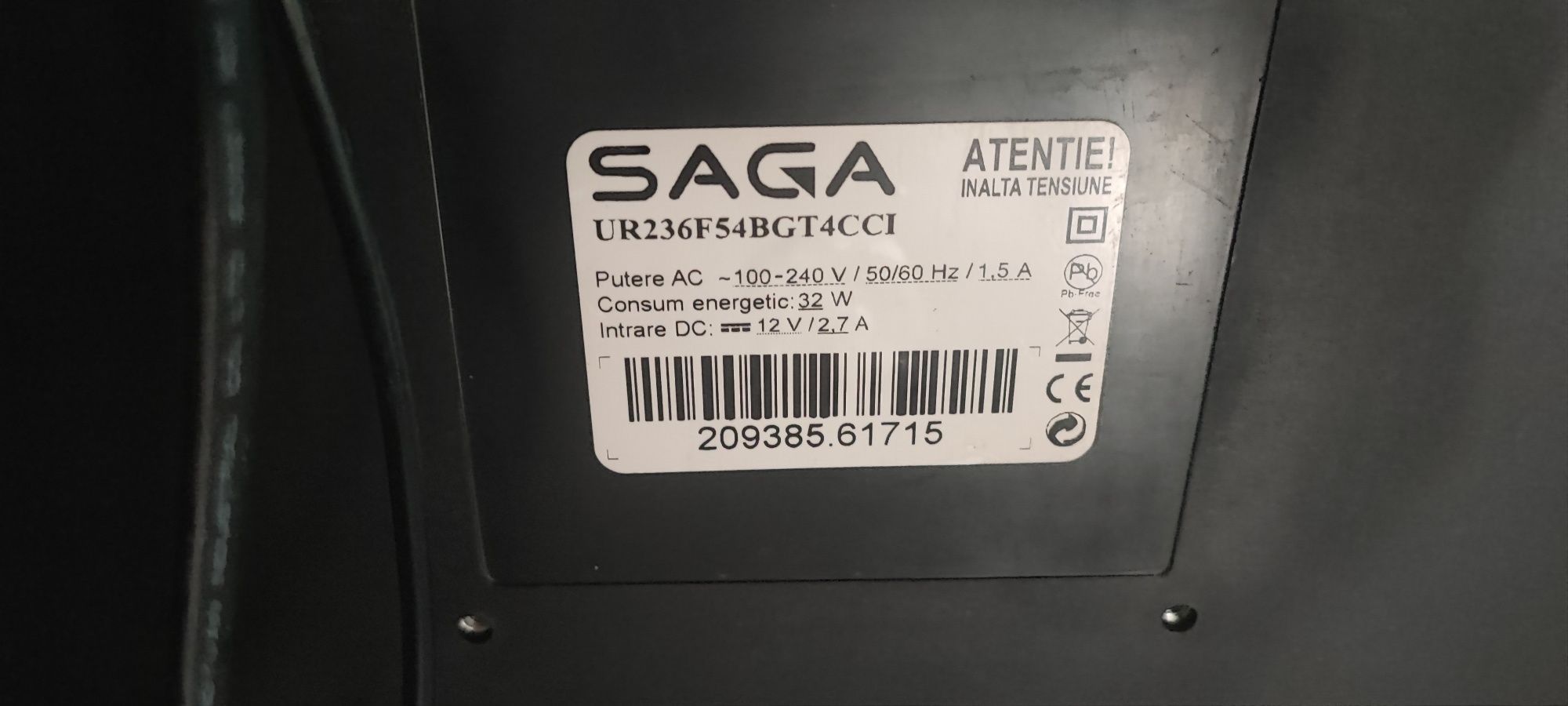 Televizor LCD Saga - defect