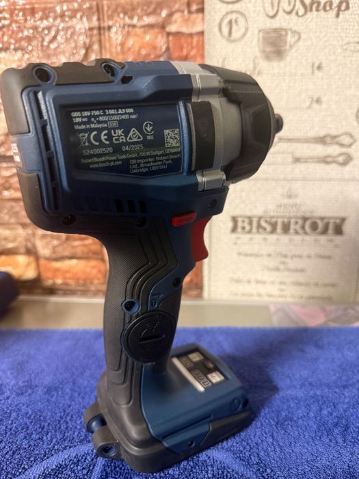 BOSCH GDS 18v 750c
