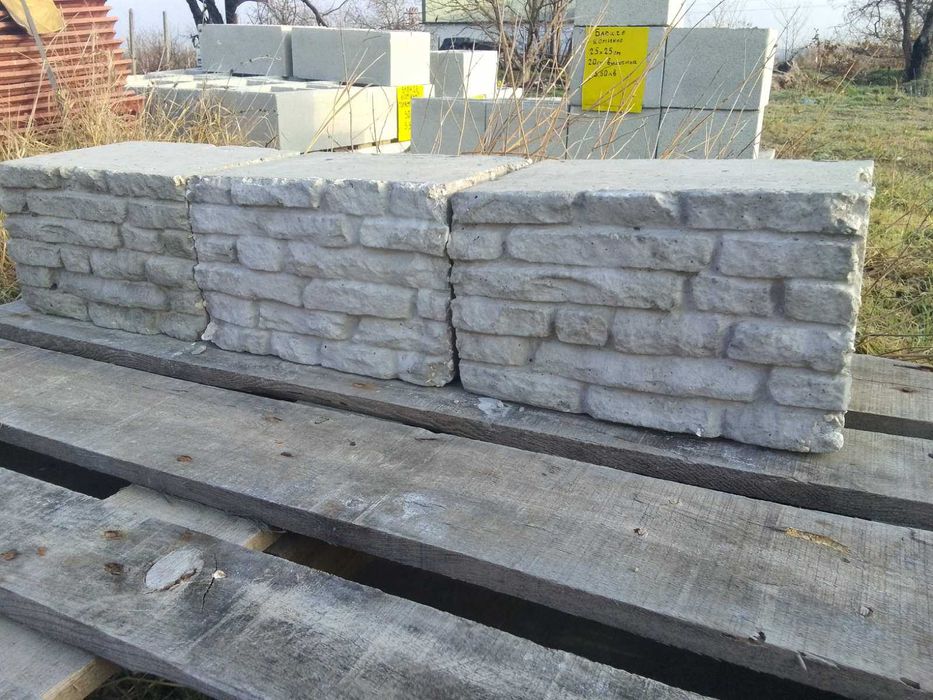 Блокчета с релеф СКАЛА ефект "Венецианска тухла" Устойчиви на натоварв