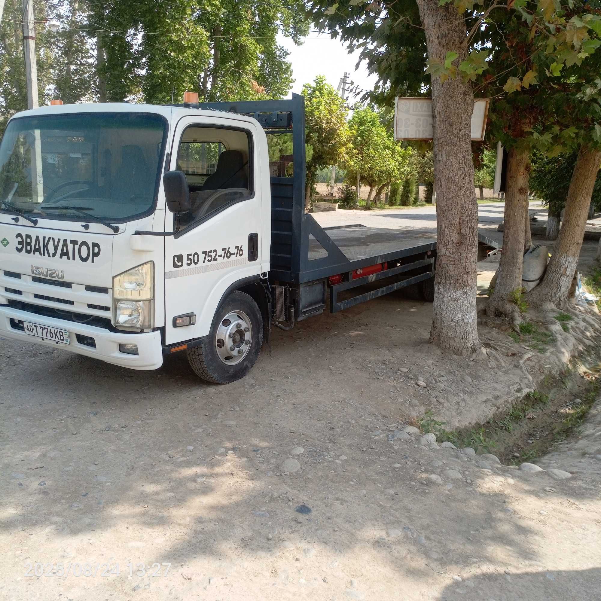 Isuzu Evakuatr holati yaxshi