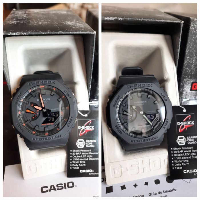 Casio G Shock GA 2100 Noi