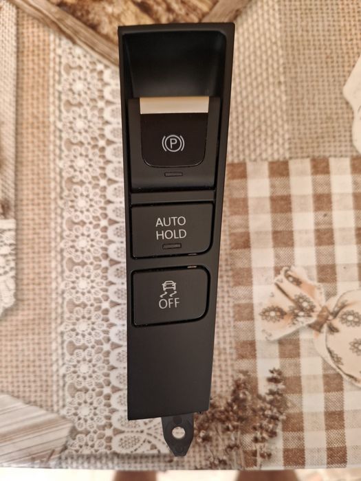 Buton frana de mana Auto Hold ESP (OEM 3AC927) VW Passat B7 / CC