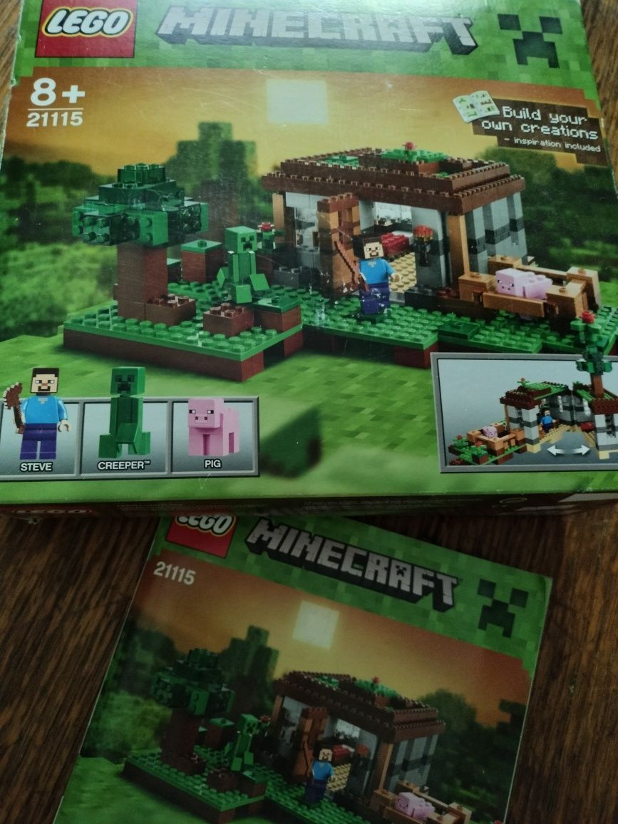 Lego minecraft Pestera/Temnița/Prima noapte