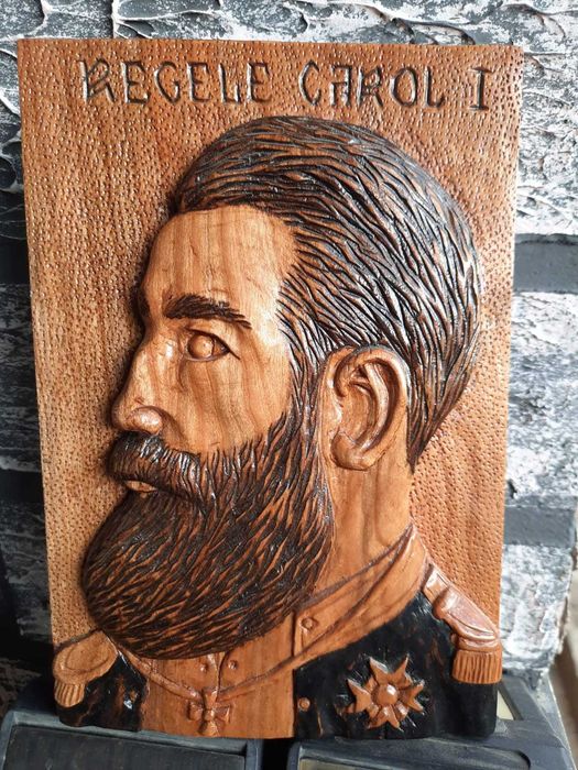 Sculptură unicat - Regele Carol I !!!