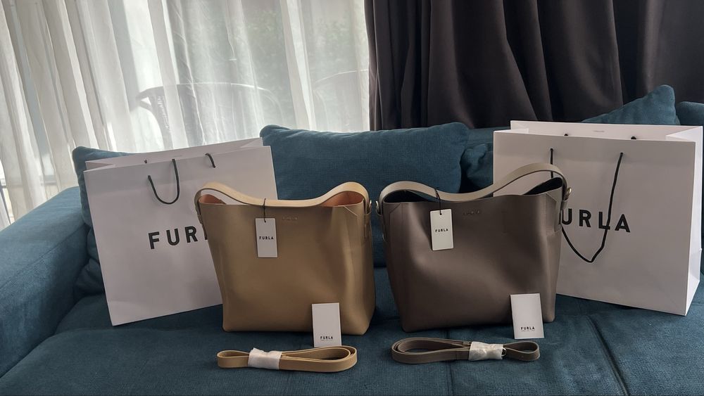 Furla Elizabet Hobo Bag L 100%оригинал, с етикети,подаръчен плик FURLA