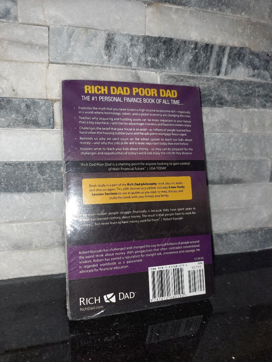 Carte Rich dad, Poor dad LIMBA ENGLEZĂ