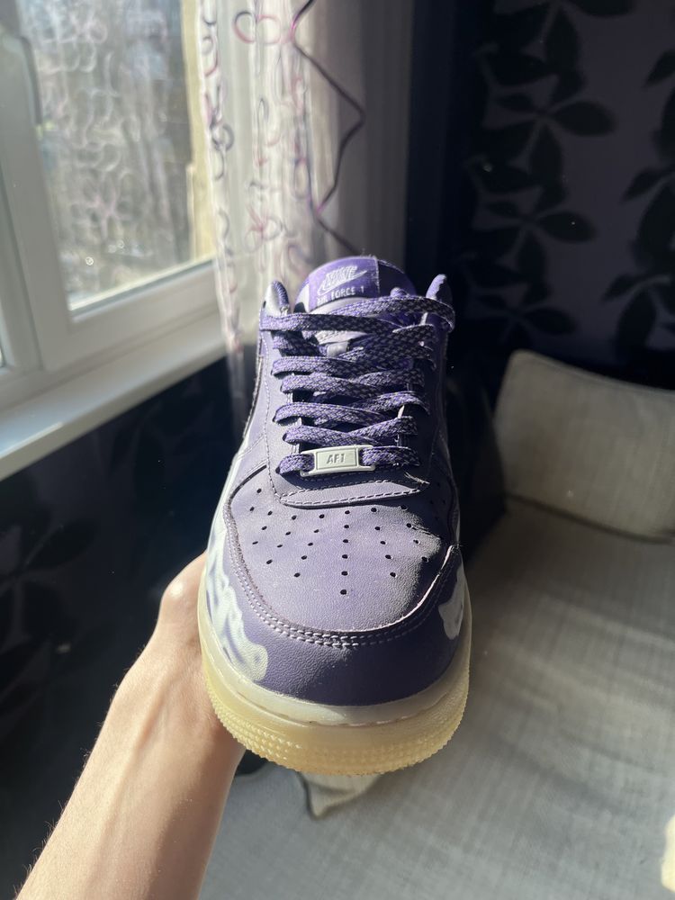 Air Force 1 - Purple Skeleton