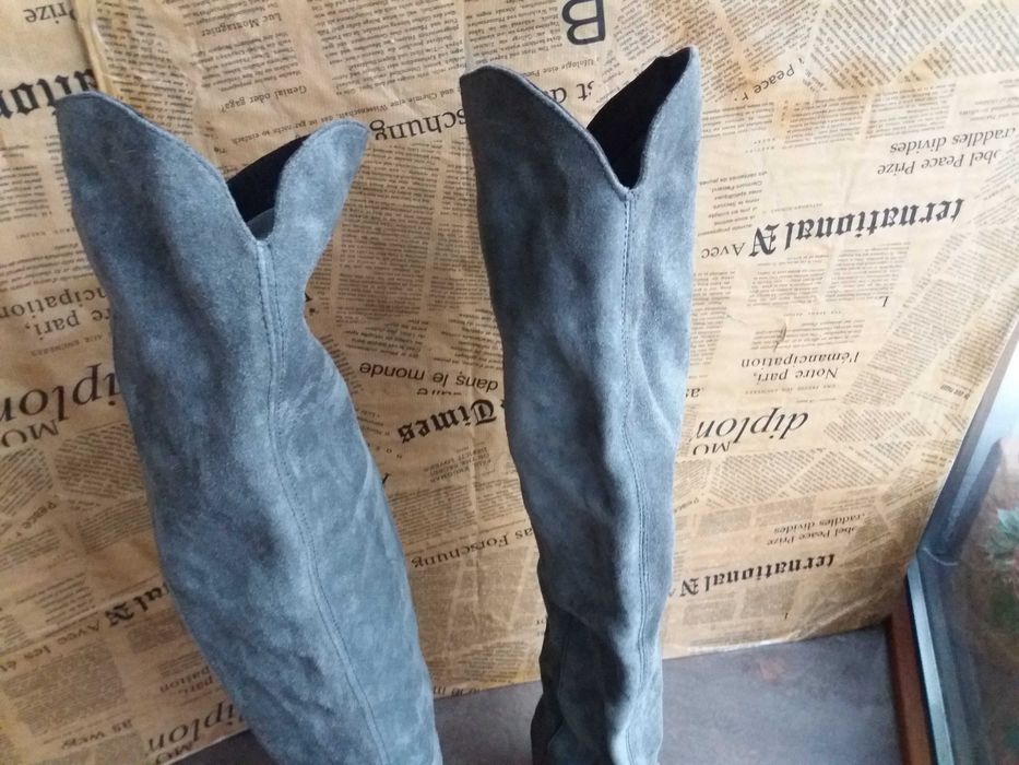 дамски ботуши,зимни обувки,чизми над коляно номер37