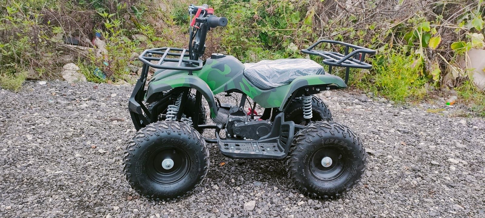 Mini Atv Quad adus din Germania pentru copii cu motor pe benzină 50cc