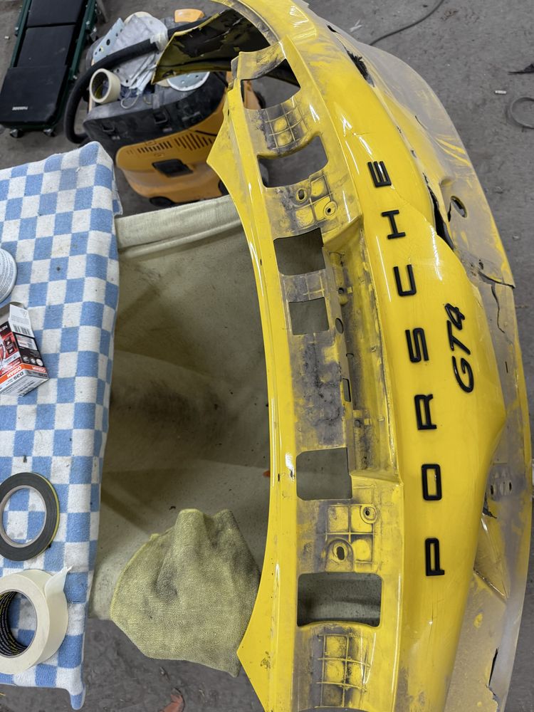 Задна броня Porsche Cayman 981 GT4