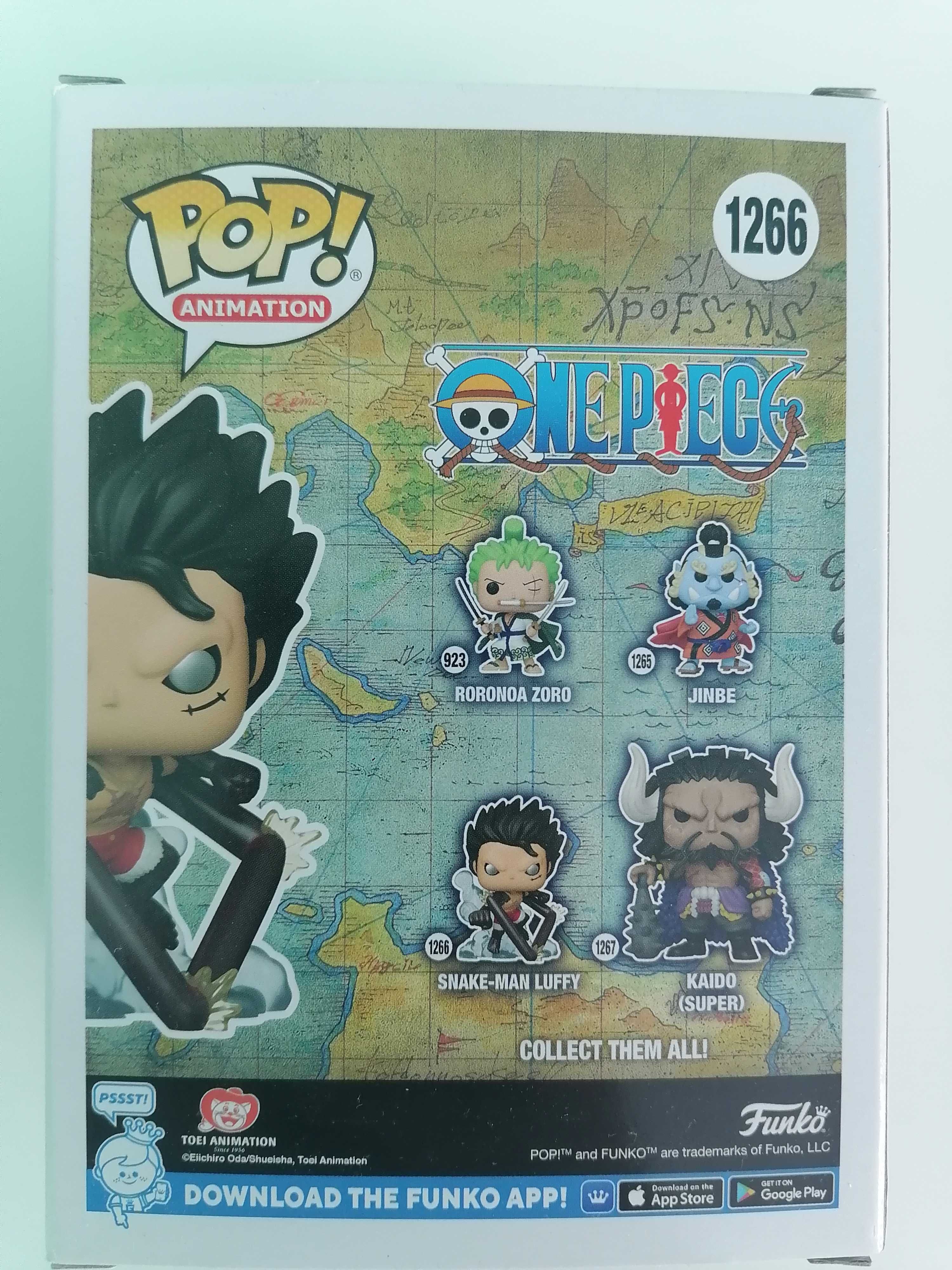 Funko pop фигурка:Snake-Man Luffy-One Piece