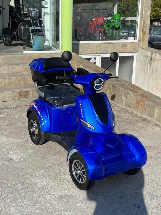 Електрическа четириколка FM4-LUX 1500W-BLUE с 2 години гаранция