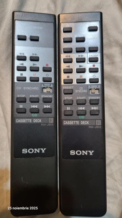 Telecomenzi audio/video  Sony deck,laserdisc,Philips dcc,Marantz