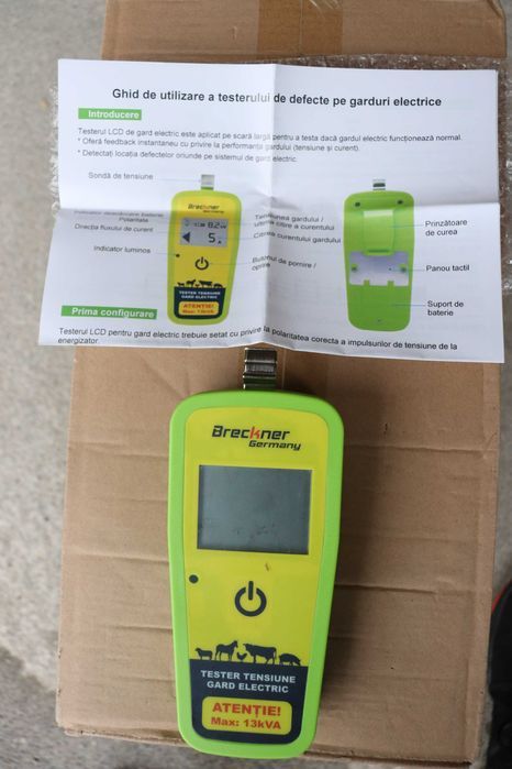Tester digital pentru gard electric