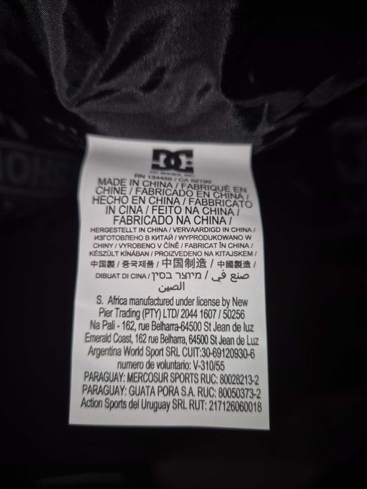 Сноуборд яке DC DCSC ,10.000мм  ,XXL размер