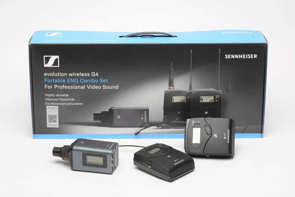 Sennheiser Evolution Wireless G4 Portable ENG Combo Set